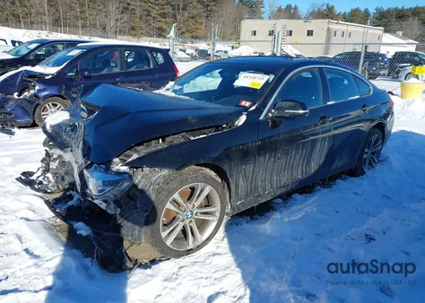 2019 BMW 430I Gran Coupe xDrive z USA, uszkodzony, nr VIN WBA4J3C56KBL08222